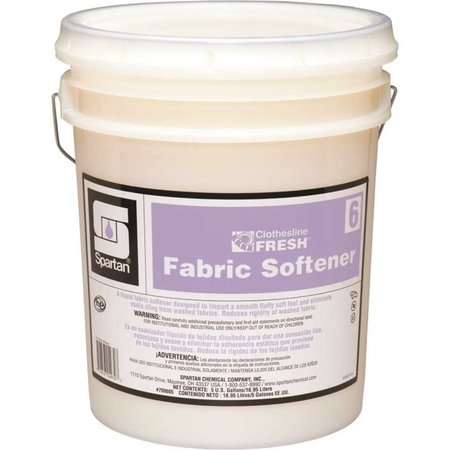 SPARTAN CHEMICAL CO. Clothesline Fresh 5 Gallon Fabric Softener 700605